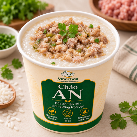  Cháo An thịt bằm 