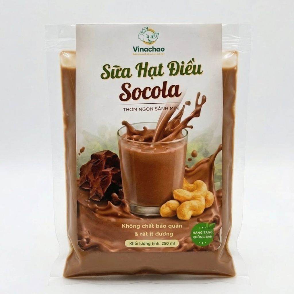  Sữa hạt óc chó socola 