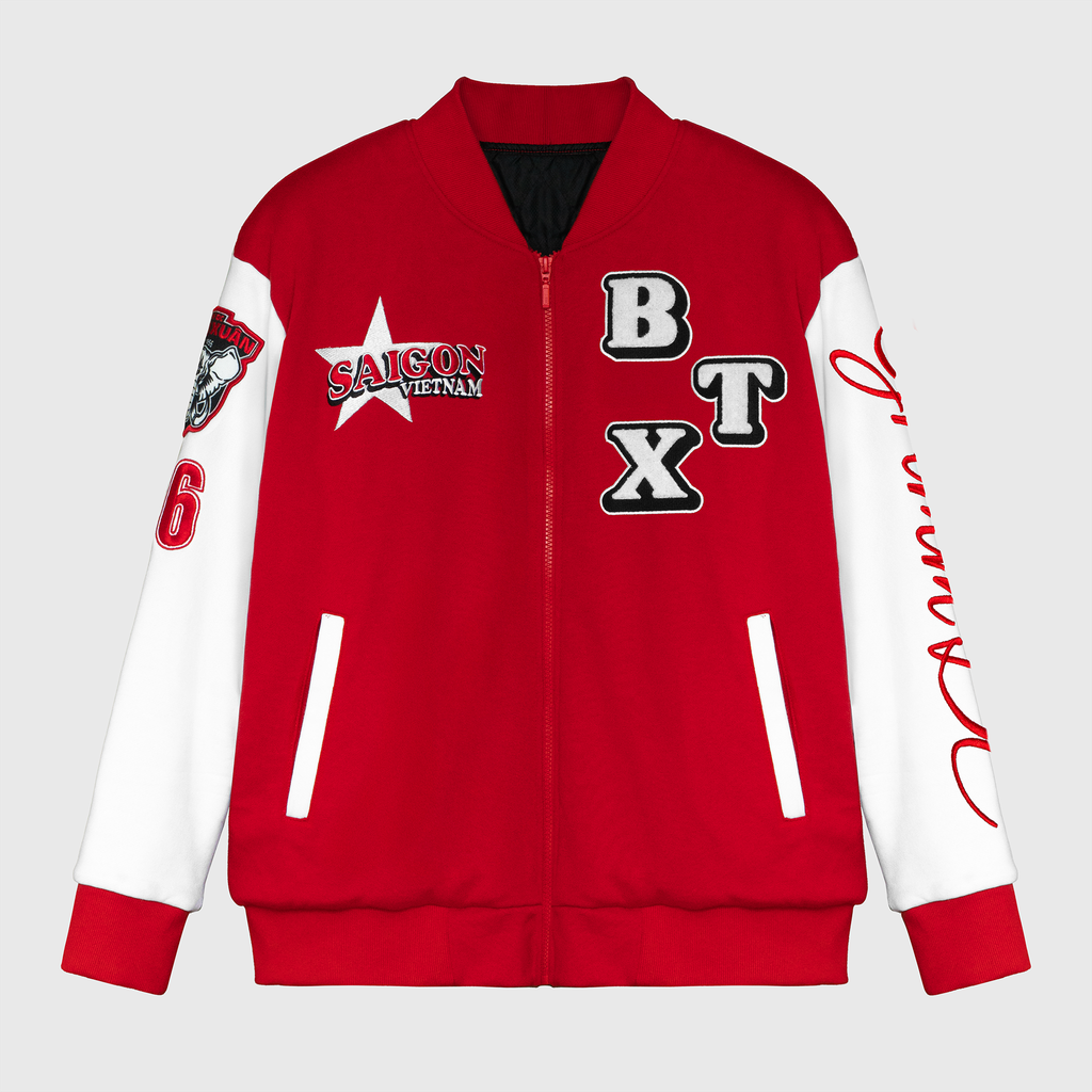 Áo bomber BTX x Grimm DC