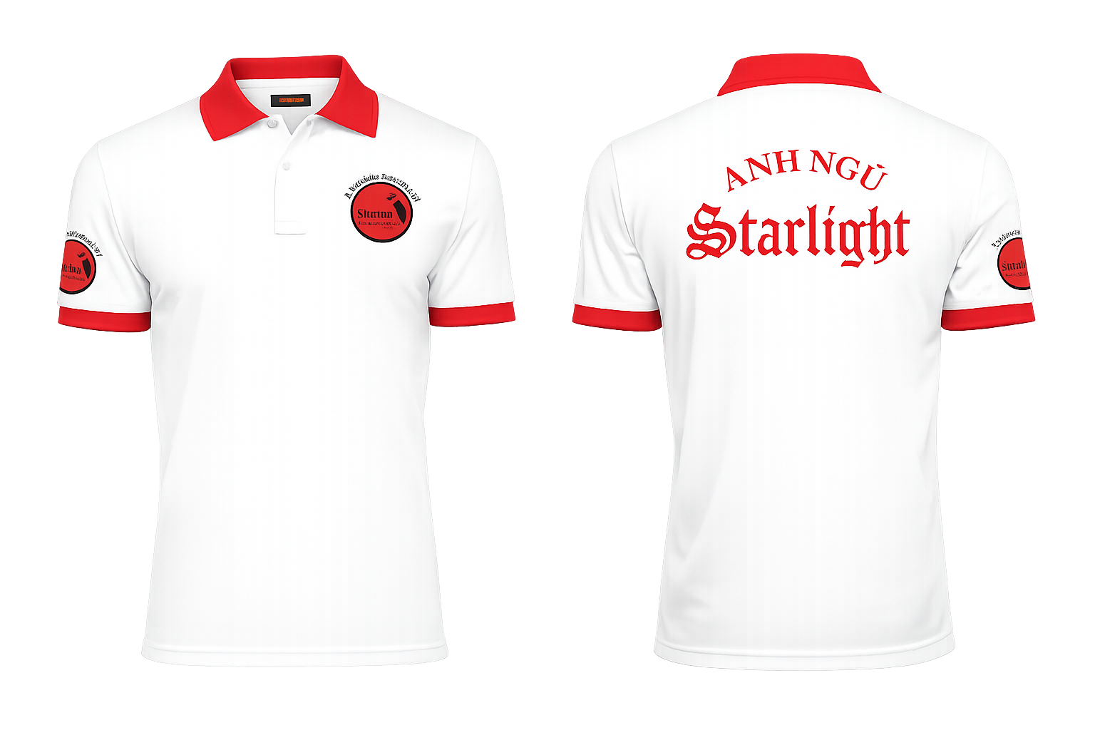 POLO ĐỒNG PHỤC POLO ANH NGỮ STARLIGHT