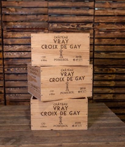  VANG ĐỎ PHÁP CHATEAU VRAY CROIX DE GAY POMEROL 2018 