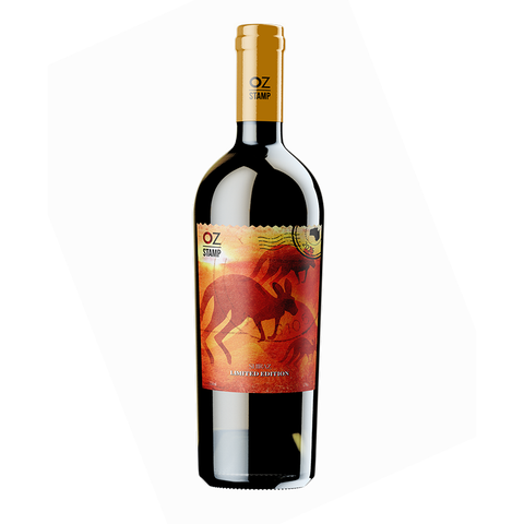  VANG ĐỎ ÚC OZ STAMP SHIRAZ LIMITED EDITION 