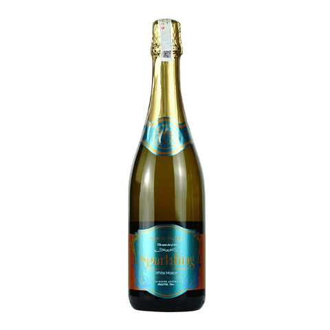  VANG SỦI ÚC SPARKLING WHITE MOSCATO ROYAL SECRET 