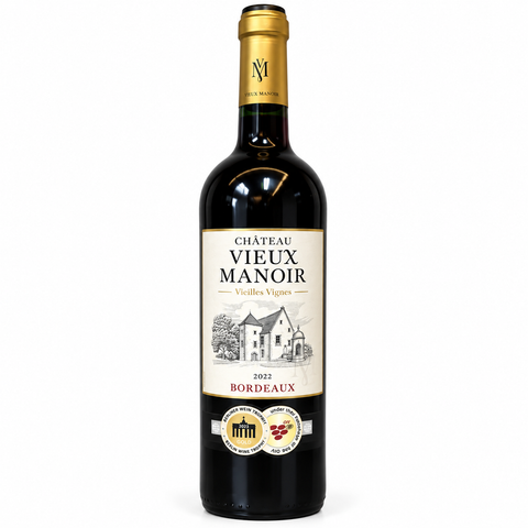 VANG ĐỎ PHÁP CHATEAU VIEUX MANOIR BORDEAUX 