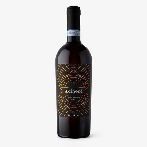  VANG ĐỎ Ý GIUSTINI ACINORE PRIMITIVO DI MANDURIA LIMITED EDITION 