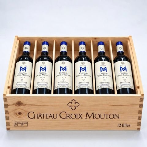  VANG ĐỎ PHÁP CHATEAU CROIX MOUTON BORDEAUX SUPERIEUR ROUGE AOC 