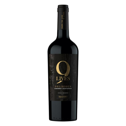  VANG ĐỎ CHILE 9 LIVES DELIRIOUS CABERNET SAUVIGNON RESERVE 