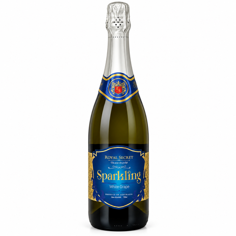  VANG SỦI ÚC ROYAL SECRET SPARKLING DARK GRAPE 0% 