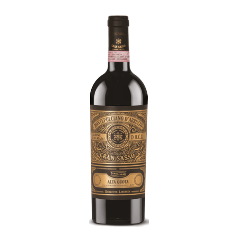  VANG ĐỎ Ý GRAN SASSO COLLINE TERAMANE MONTEPULCIANO D’ABRUZZO DOCG 