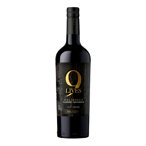  VANG ĐỎ CHILE 9 LIVES DELIRIOUS CABERNET SAUVIGNON RESERVE 