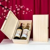  HỘP GỖ THÔNG TRẮNG - ĐÔI 