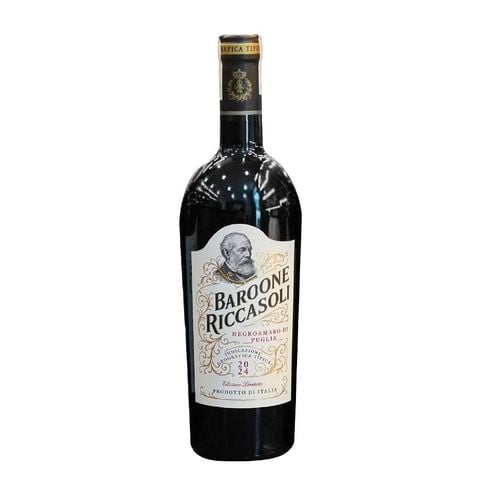  VANG ĐỎ Ý BAROONE RICCASOLI NEGROAMARO DI PUGLIA 