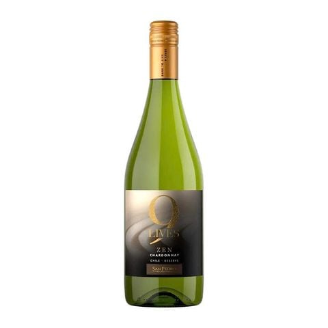  VANG TRẮNG CHILE 9 LIVES ZEN CHARDONNAY RESERVE 