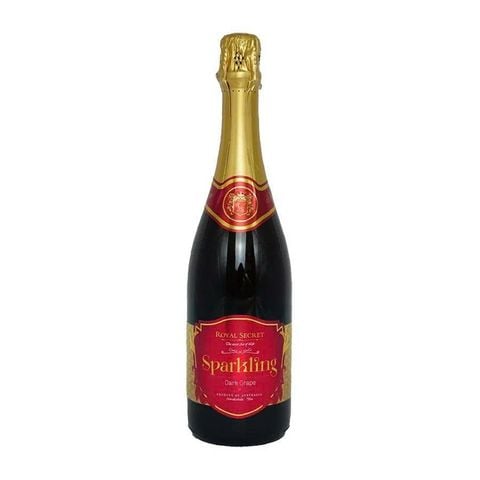  VANG SỦI ÚC ROYAL SECRET SPARKLING DARK GRAPE 0% 