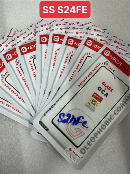 Kính Liền Keo Samsung S24 FE Đen