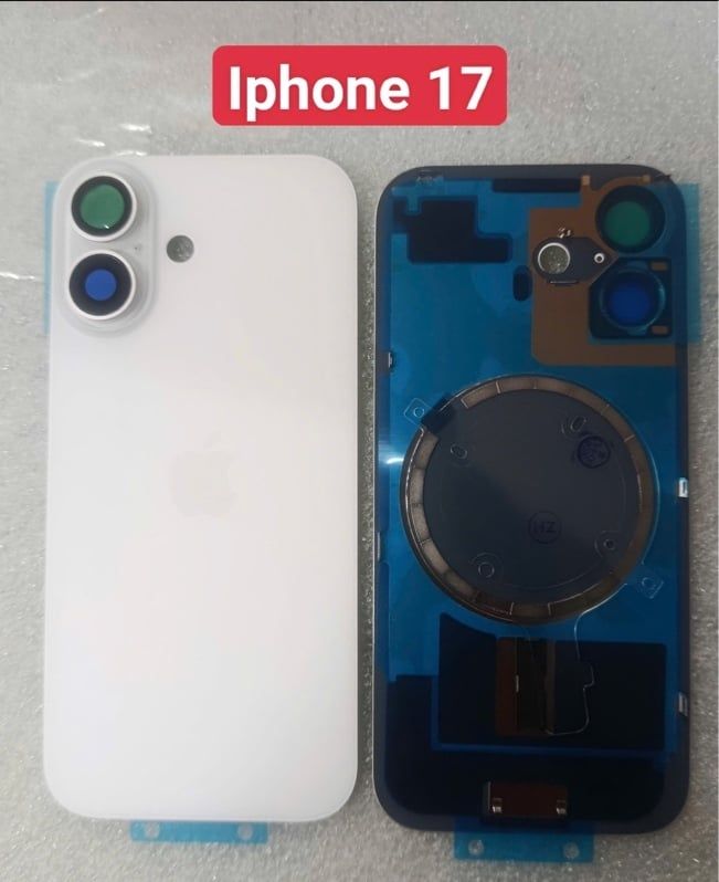 Lưng Iphone 17 - Zin - Trắng ( + sạc không dây )