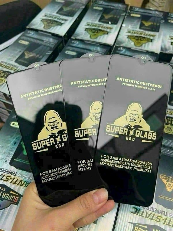 Cường Lực Full Kingkong Đen ANTI-STATIC (chóng tĩnh điện)