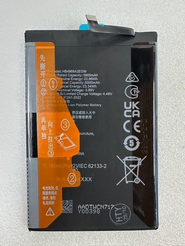 Pin Huawei Honor X7B / HB4966A2EGW - 6000mAh