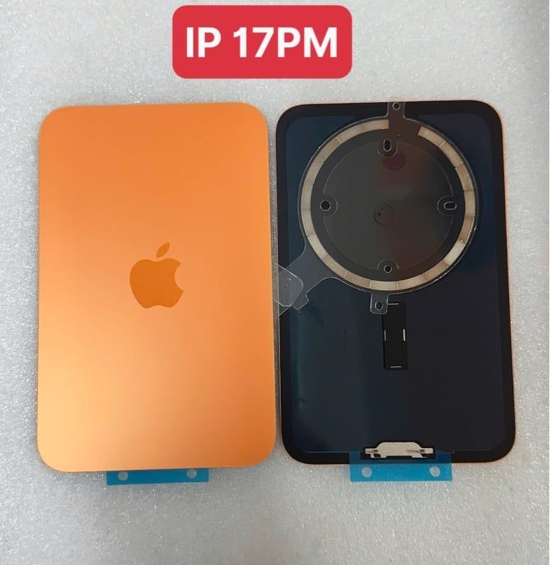 Lưng Iphone 17 Pro Max Zin - Cam (+ sạc không dây )