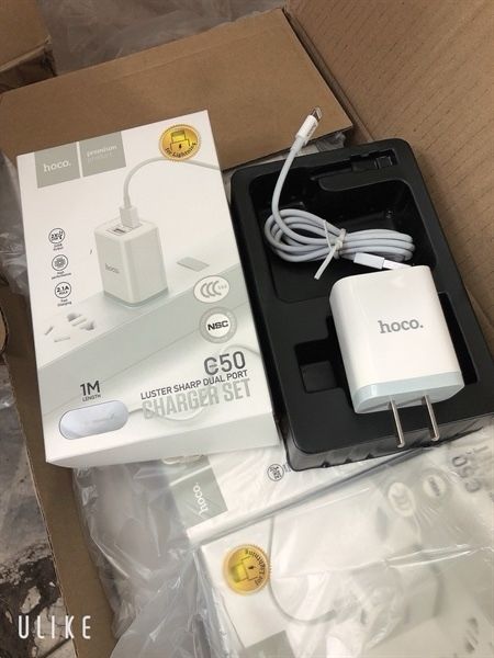 Sạc Bộ C2C: Hoco CS55A - PD30W + QC3.0 - C to C