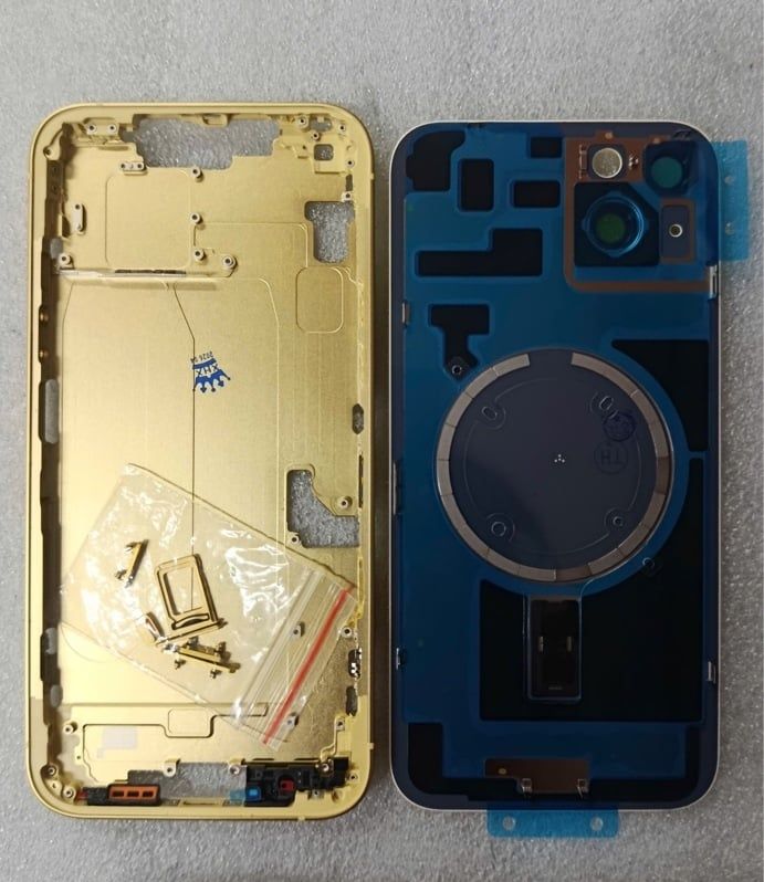 Vỏ Bộ Iphone 14 Plus - 4G Zin - Vàng ( Full PK )