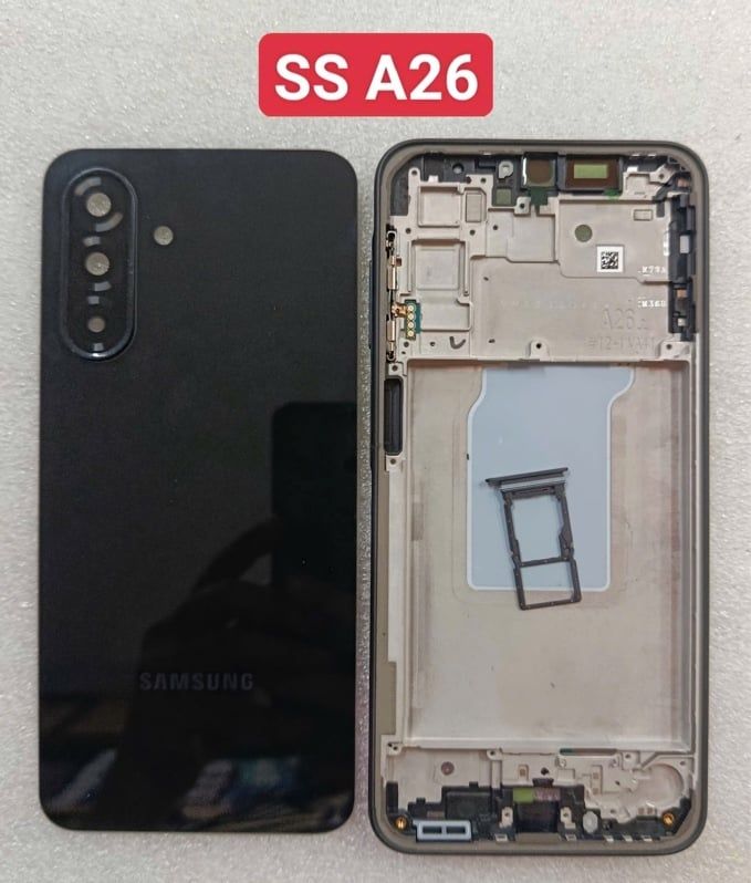Vỏ Bộ Samsung A26 Đen + KC