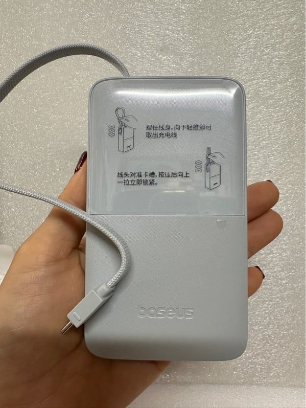 Pin Dự Phòng 10000mAh - BASEUS / PPBD2P-1022 - 22.5W Kèm Dây