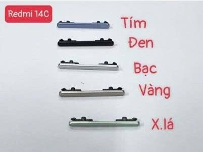 Bộ Nút Nguồn Âm Lượng Ngoài - Xiaomi Redmi 14C