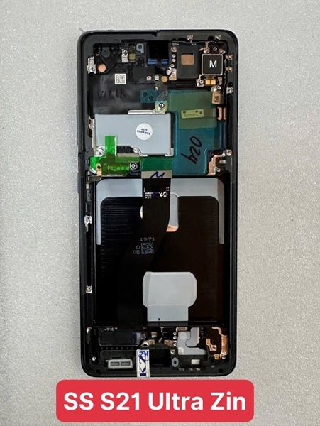 Màn Hình Samsung S21 Ultra Zin New - Khung Đen ( Amoled )