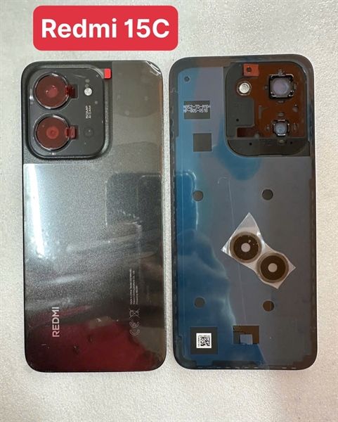 Lưng Xiaomi Redmi 15C Đen ( có KC )