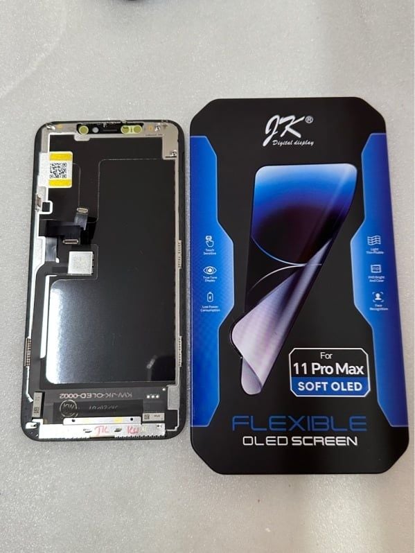 Màn Hình Iphone 11 Pro Max - JK / Oled Phôi Dẻo ( sàn được ic )
