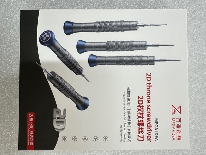 Bộ Vít Xịn Mega - Idea Throne 2D (5 món A1.5, B0.6, C0.8, D2.5, ET2)