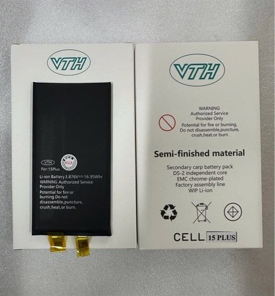Cell Pin Iphone 15 Plus - VTH 4383mAh
