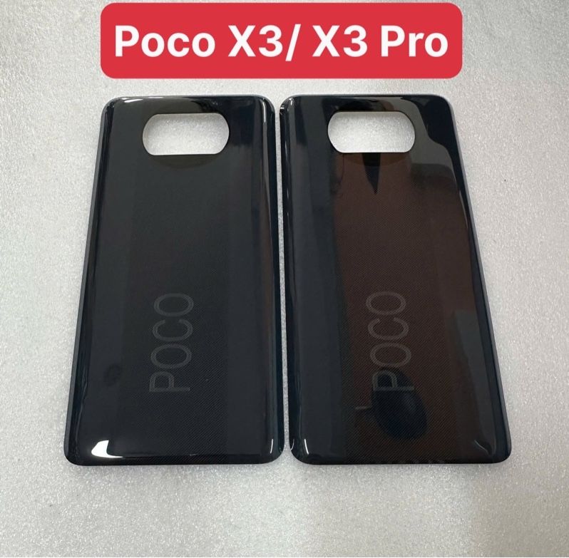 Lưng Xiaomi Poco X3 / X3 Pro - Đen (ko KC)