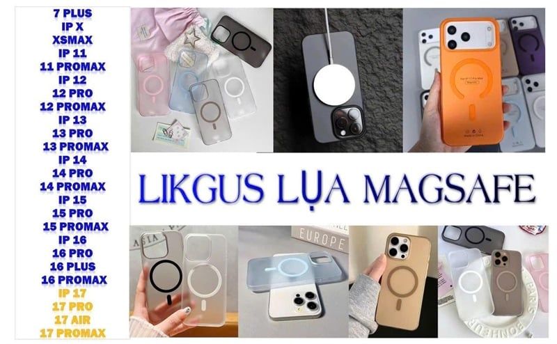 Ốp Likgus Nhám Lụa Magsafe