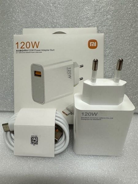 Sạc Bộ USB - C: Xiaomi 120W Siêu Nhanh - USB to C