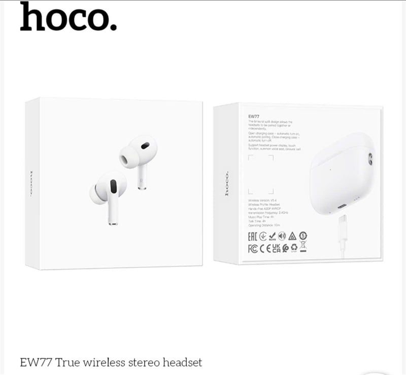 Tai Nghe Airpod - Hoco EW77 / pin 4H
