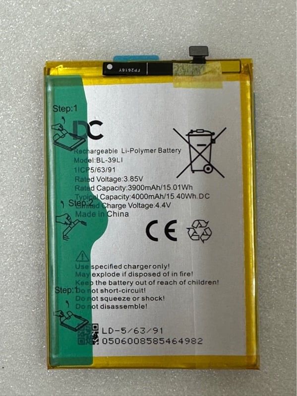 Pin Itel BL - 39LI / Vision 1 / Vision 1 Pro / Vision 2 / S16 Pro / P36 / A56 - 4000mAh