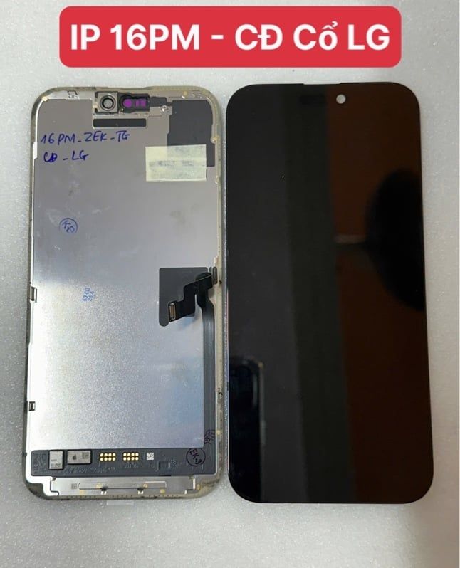 Màn Hình Iphone 16 Pro Max Zin - Ép Kính IC Zin - Chuẩn Đoán - Cổ LG / CĐ - LG