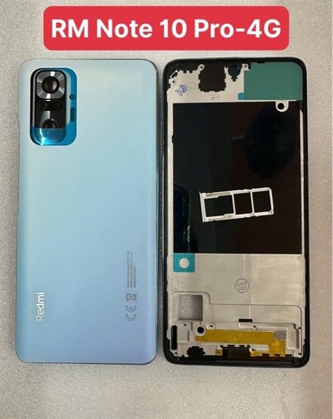 Vỏ Bộ Xiaomi Redmi Note 10 Pro - 4G Xanh Ngọc + Sim