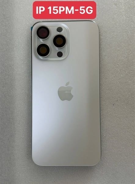 Vỏ Bộ Iphone 15 Pro Max 5G - Zin Trắng ( Full PK ) (kg ks)