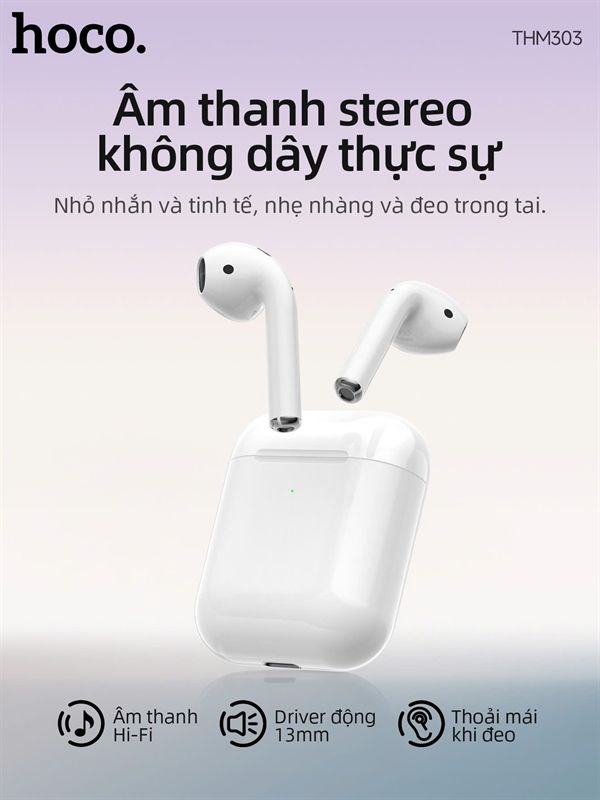 Tai Nghe AirPod - Hoco - THM303 / 4H / pin 300mah