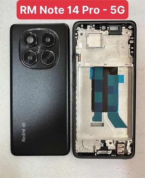 Vỏ Bộ Xiaomi Redmi Note 14 Pro - 5G - Đen + Sim
