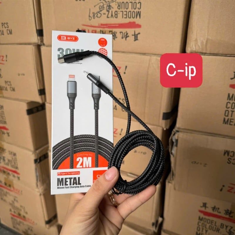 Cáp Sạc BYZ C157 - C.IPHONE 2m