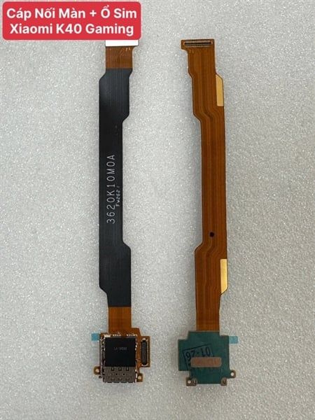 Dây Nguồn Màn Hình + Ổ Sim Xiaomi Redmi K40 Gaming / Poco F3 GT OEM / K40Z - Zin
