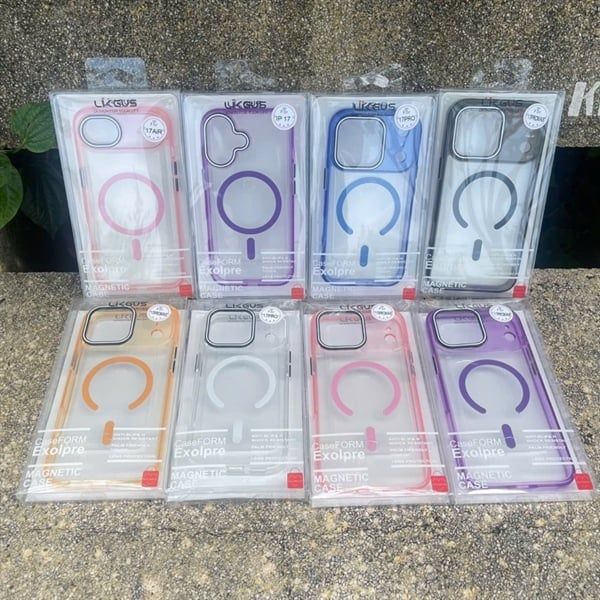 Ốp Lưng Likgus Power Magic Trong Viền Màu