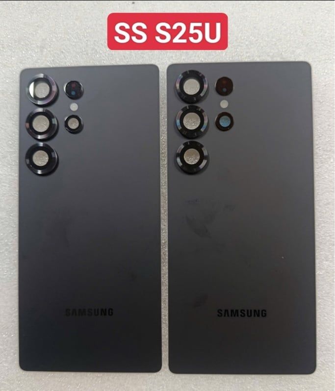 Lưng Samsung S25 Ultra + Kính Cam Zin - Đen