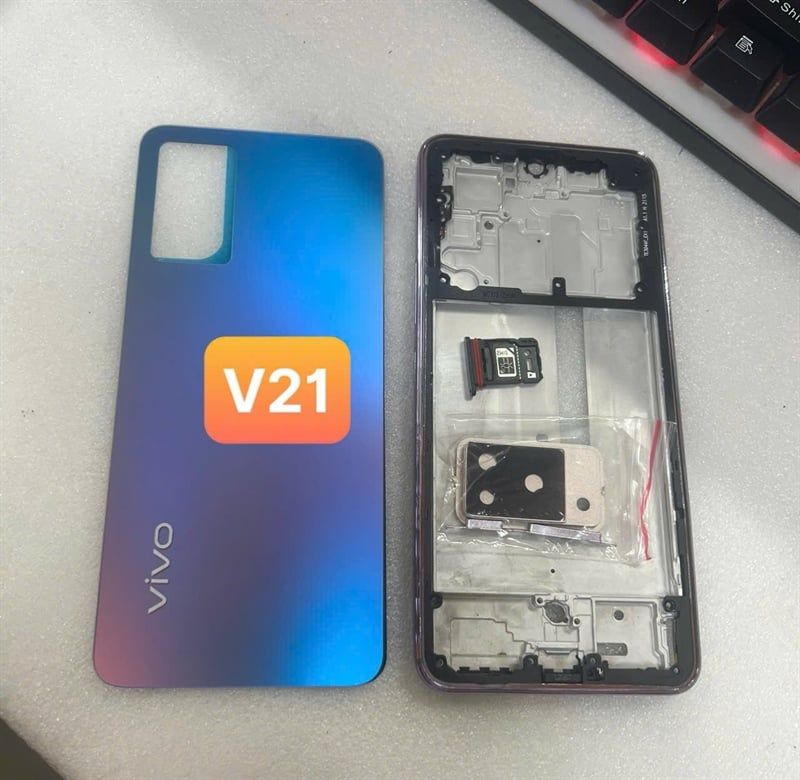 Vỏ Bộ Vivo V21 5G - Xanh Tím