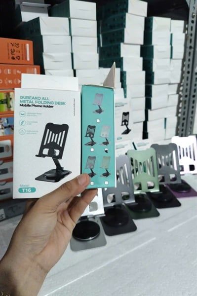 Giá Đỡ Điện Thoại - IPAD / Kệ nhôm nguyên khối T16