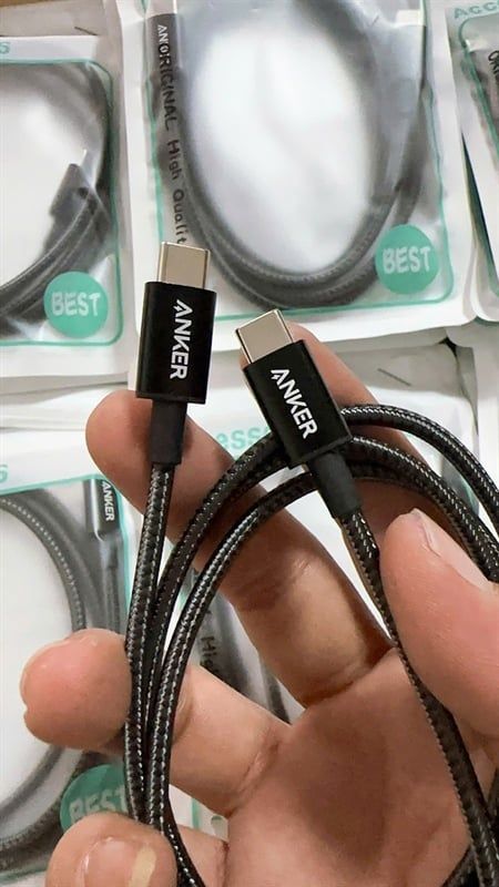 Cáp Sạc ANKER - C2C 60W cáp dù (SL10-1/30-2/50-3)